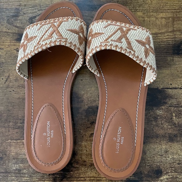 Louis Vuitton Lock It Slide Sandal , size 36.0 - Picture 2 of 4